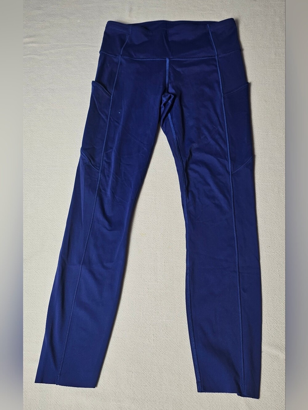 Lululemon Fast and Free High-Rise Tights Womens Size 6 Blue
